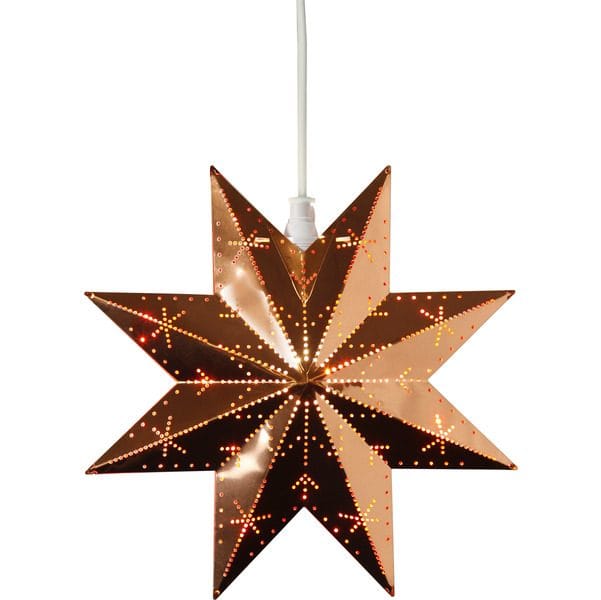 Classic Liten Adventsstjärna 28 cm - Jullampa i Metall - Koppar - Inredning - Julpynt & helgdekoration - Julpynt & juldekoration