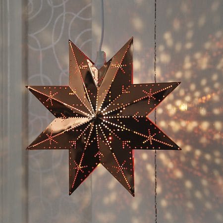 Classic Liten Adventsstjärna 28 cm - Jullampa i Metall - Koppar - Inredning - Julpynt & helgdekoration - Julpynt & juldekoration