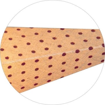 Cotton Pappersstjärna 60 cm - beige med röda prickar - Inredning - Julpynt & helgdekoration - Julpynt & juldekoration