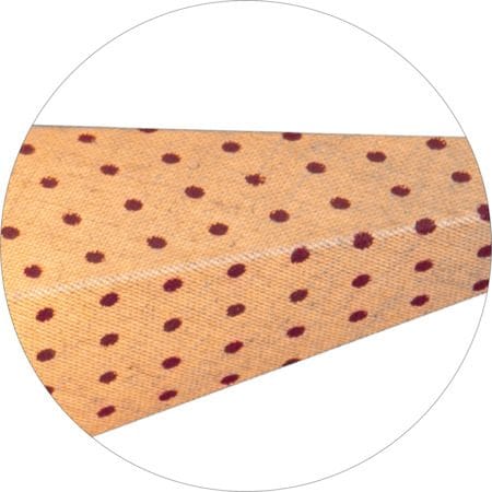 Cotton Pappersstjärna 60 cm - beige med röda prickar - Inredning - Julpynt & helgdekoration - Julpynt & juldekoration