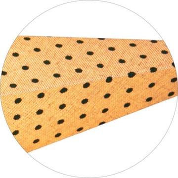 Cotton Pappersstjärna 60 cm - beige med gröna prickar - Inredning - Julpynt & helgdekoration - Julpynt & juldekoration