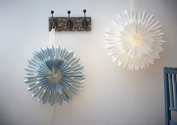 Crystal Pappersstjärna 50 cm - vit - Inredning - Julpynt & helgdekoration - Julpynt & juldekoration