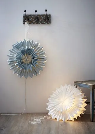 Crystal Pappersstjärna 50 cm - vit - Inredning - Julpynt & helgdekoration - Julpynt & juldekoration