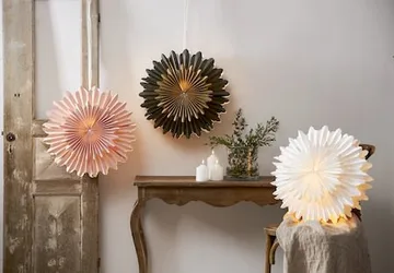 Crystal Pappersstjärna 50 cm - vit - Inredning - Julpynt & helgdekoration - Julpynt & juldekoration