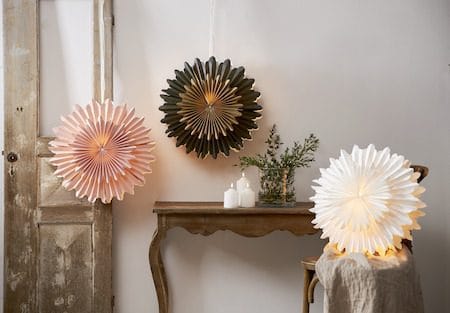 Crystal Pappersstjärna 50 cm - vit - Inredning - Julpynt & helgdekoration - Julpynt & juldekoration