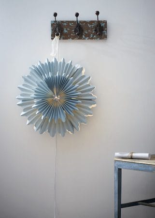 Crystal Pappersstjärna 50 cm - isblå - Inredning - Julpynt & helgdekoration - Julpynt & juldekoration