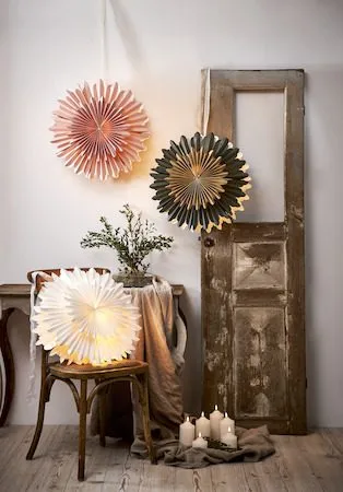 Crystal Pappersstjärna 50 cm - vit - Inredning - Julpynt & helgdekoration - Julpynt & juldekoration