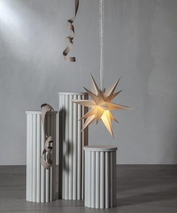 December Pappersstjärna 55 cm - beige - Inredning - Julpynt & helgdekoration - Julpynt & juldekoration