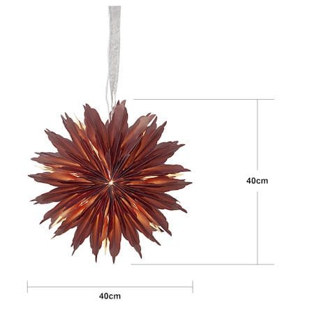 Dis Pappersstjärna 40 cm - röd - Inredning - Julpynt & helgdekoration - Julpynt & juldekoration
