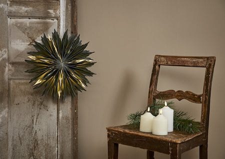 Dis Pappersstjärna 40 cm - grön - Inredning - Julpynt & helgdekoration - Julpynt & juldekoration