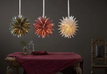 Dis Pappersstjärna 40 cm - grön - Inredning - Julpynt & helgdekoration - Julpynt & juldekoration