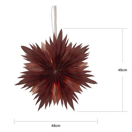 Dis Pappersstjärna 45 cm - röd - Inredning - Julpynt & helgdekoration - Julpynt & juldekoration