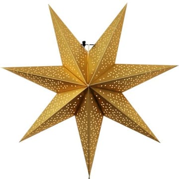Dot Adventsstjärna 54 cm - Jullampa i papper - Guld - Inredning - Julpynt & helgdekoration - Julpynt & juldekoration