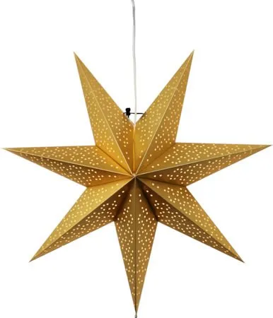 Dot Pappersstjärna 54 cm, guld