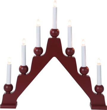 Emma Ljusstake 45 cm - röd - Inredning - Julpynt & helgdekoration - Julpynt & juldekoration