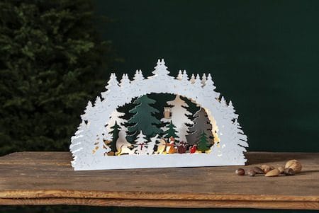 Forest Friends Ljusstake 45 cm - flerfärgad - Inredning - Julpynt & helgdekoration - Julpynt & juldekoration