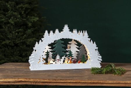 Forest Friends Ljusstake 45 cm - flerfärgad - Inredning - Julpynt & helgdekoration - Julpynt & juldekoration