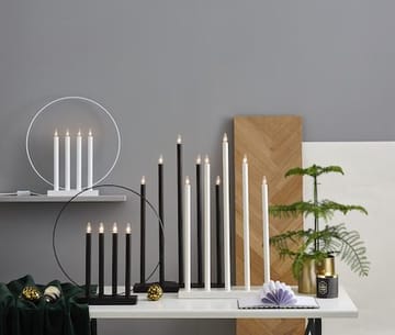 Glory Adventsljusstake 42 cm - Ljusstake i Metall - Vit - Inredning - Julpynt & helgdekoration - Julpynt & juldekoration