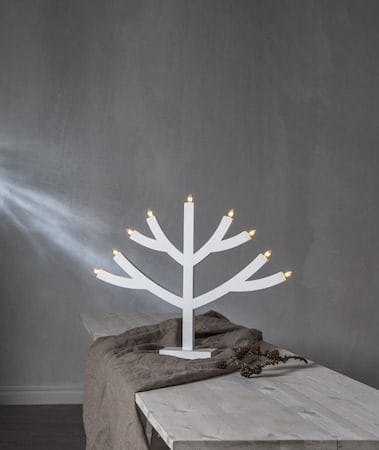 Grene Ljusstake 64 cm - vit - Inredning - Julpynt & helgdekoration - Julpynt & juldekoration