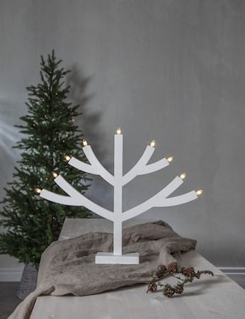 Grene Ljusstake 64 cm - vit - Inredning - Julpynt & helgdekoration - Julpynt & juldekoration