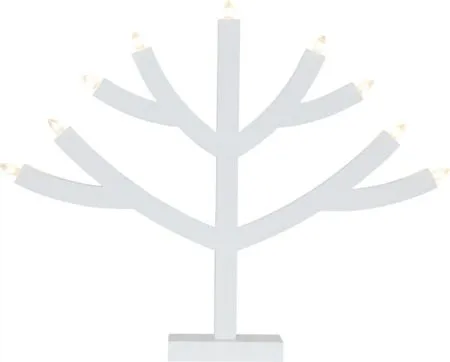 Grene Ljusstake 64 cm, vit