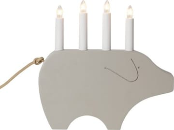 Gry Ljusstake 28.5 cm - beige - Inredning - Julpynt & helgdekoration - Julpynt & juldekoration