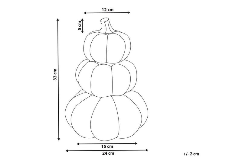 Prydnadsfigur Kalamata - Inredning - Julpynt & helgdekoration - Halloweendekoration - Halloweenpumpa & dekorationspumpa