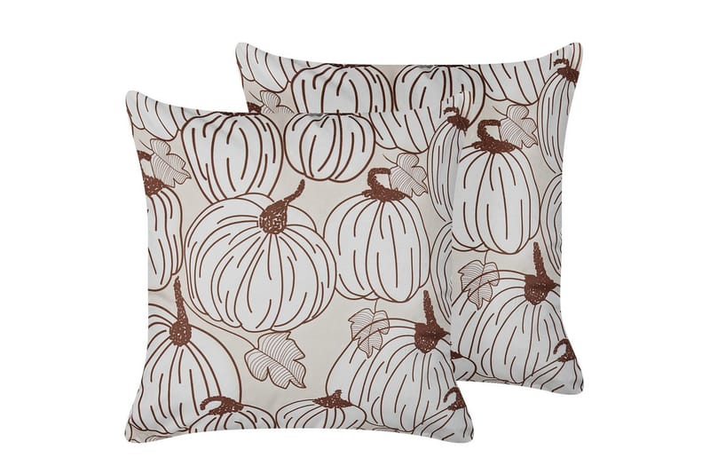 Prydnadskuddar Gourd set om 2 - Inredning - Julpynt & helgdekoration - Halloweendekoration - Halloweenpumpa & dekorationspumpa