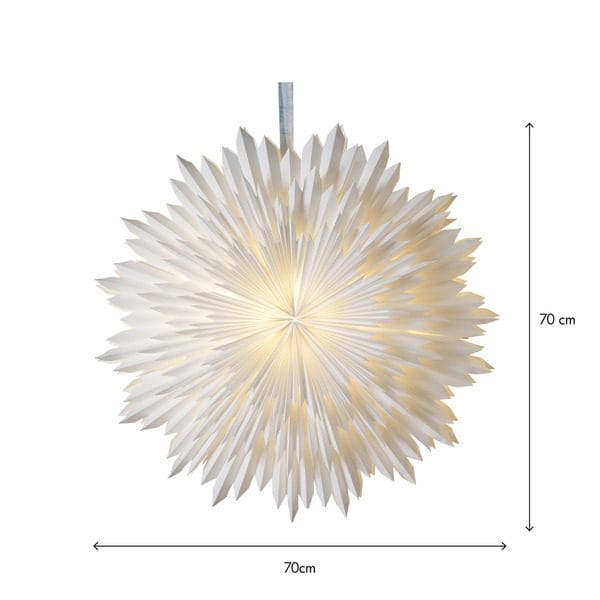 Ice Pappersstjärna 70 cm - vit - Inredning - Julpynt & helgdekoration - Julpynt & juldekoration