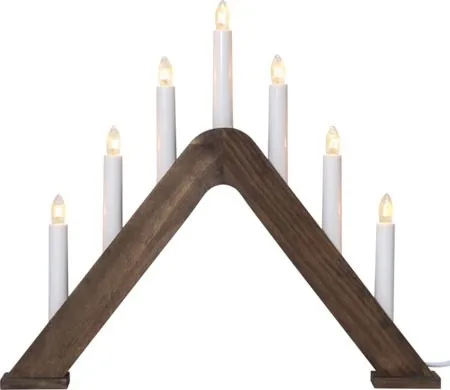 Jarve Ljusstake 41 cm, valnötsbrun