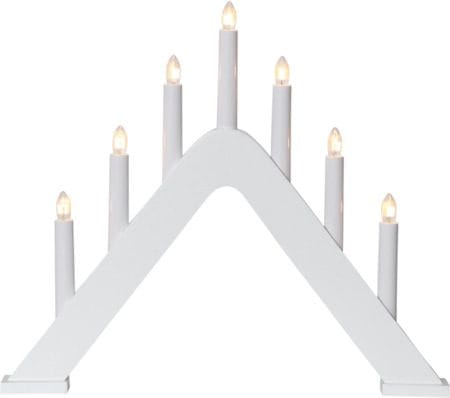 Jarve Ljusstake 41 cm - vit - Inredning - Julpynt & helgdekoration - Julpynt & juldekoration