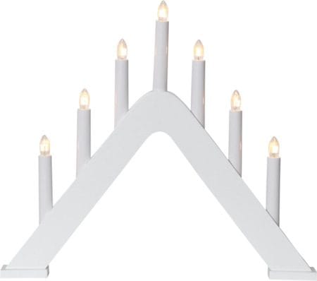 Jarve Ljusstake 41 cm - vit - Inredning - Julpynt & helgdekoration - Julpynt & juldekoration