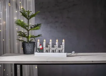Julia Ljusstake 28 cm - flerfärgad - Inredning - Julpynt & helgdekoration - Julpynt & juldekoration