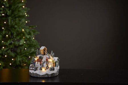 Alpville Juldekoration belysning 16 cm - Flerfärgad - Inredning - Julpynt & helgdekoration - Julpynt & juldekoration - Julängel & julfigur