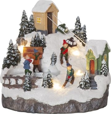 Alpville Juldekoration belysning 16 cm - Flerfärgad - Inredning - Julpynt & helgdekoration - Julpynt & juldekoration - Julängel & julfigur