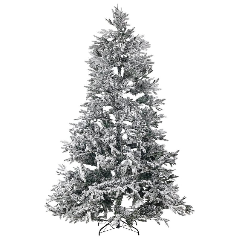 Bassie Snöig Plastgran 240 cm - Vit/Grön - Inredning - Julpynt & helgdekoration - Julpynt & juldekoration - Plastgran