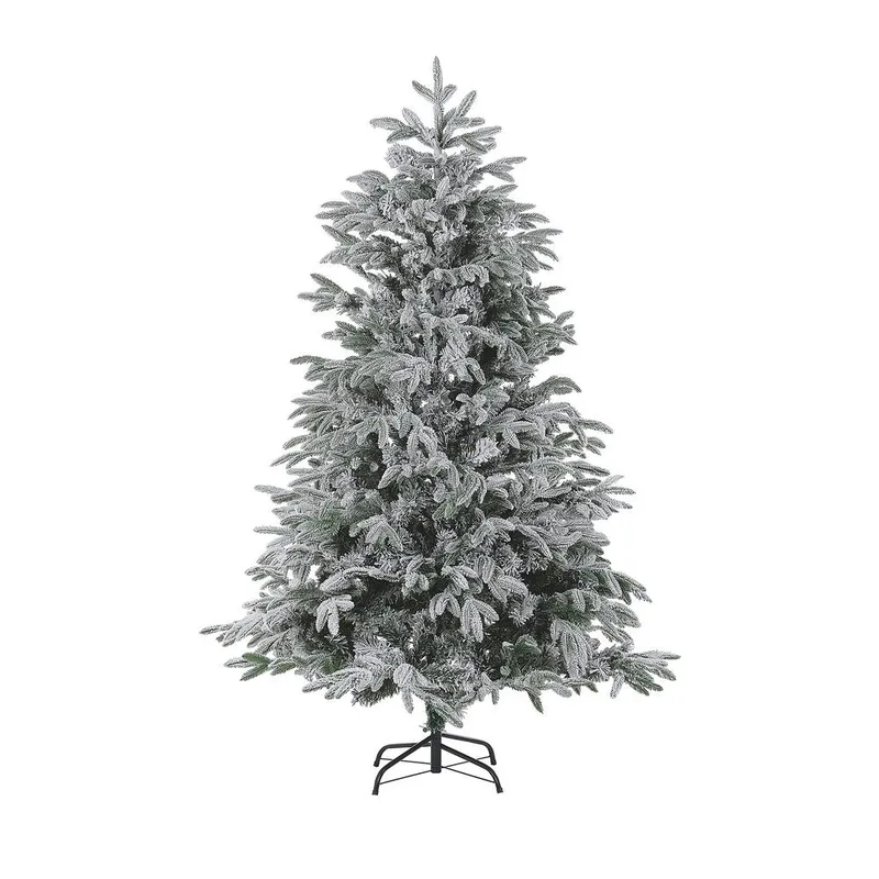 Bassie Snöig Plastgran 180 cm - Vit/Grön - Inredning - Julpynt & helgdekoration - Julpynt & juldekoration - Plastgran