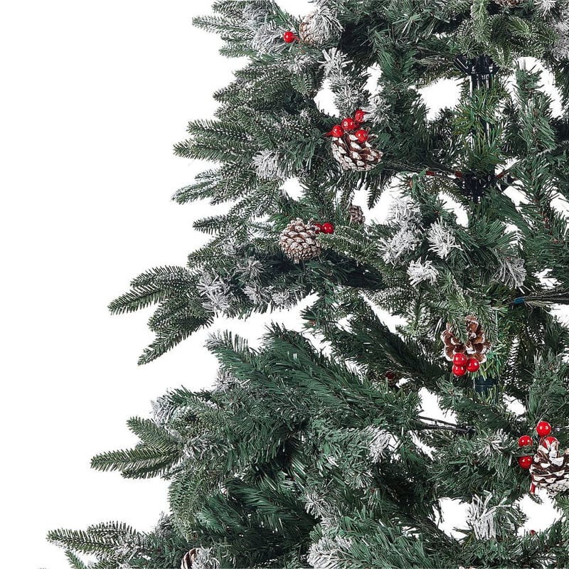 Denali Plastgran 240 cm - Grön/Röd/Vit - Inredning - Julpynt & helgdekoration - Julpynt & juldekoration - Plastgran