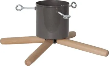 Granig Julgransfot 45 cm - mullvad och naturträ - Inredning - Julpynt & helgdekoration - Julpynt & juldekoration