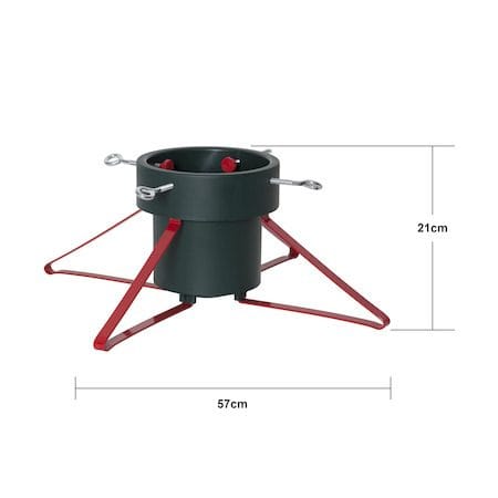 Granig Julgransfot 57 cm - grön/röd - Inredning - Julpynt & helgdekoration - Julpynt & juldekoration