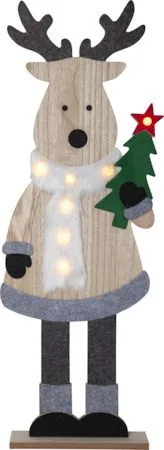 Juldekoration Billy ren 80 cm - Grå / Beige / Grön - Inredning - Julpynt & helgdekoration - Julpynt & juldekoration - Julängel & julfigur