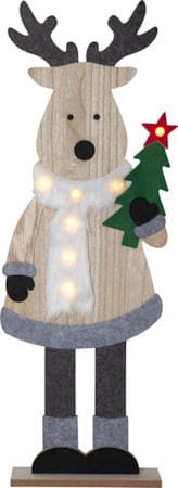 Juldekoration Billy ren 80 cm - Grå / Beige / Grön - Inredning - Julpynt & helgdekoration - Julpynt & juldekoration - Julängel & julfigur
