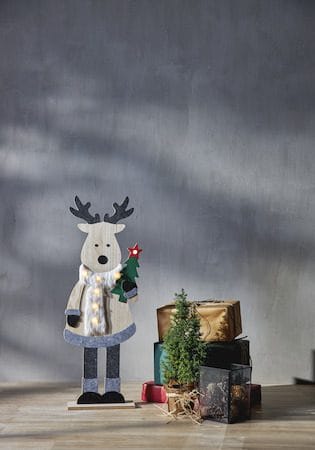 Juldekoration Billy ren 80 cm - Grå / Beige / Grön - Inredning - Julpynt & helgdekoration - Julpynt & juldekoration - Julängel & julfigur