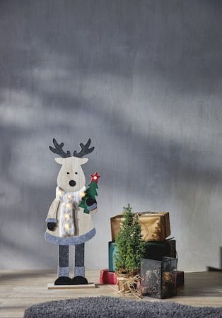 Juldekoration Billy ren 80 cm - Grå / Beige / Grön - Inredning - Julpynt & helgdekoration - Julpynt & juldekoration - Julängel & julfigur
