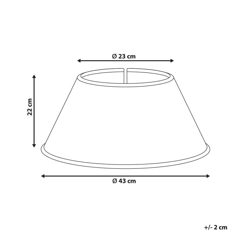 Julgranskrage Bougie - 43x43x22 cm - Inredning - Julpynt & helgdekoration - Julpynt & juldekoration - Julgransfot