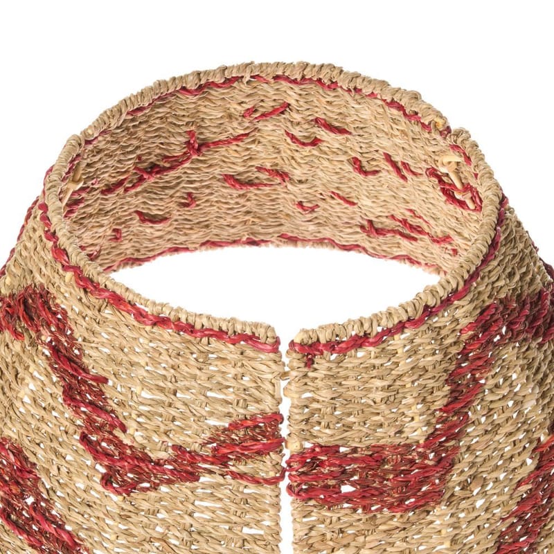 Julgranskrage Hiver - Naturlig, Röd 43x43x24 cm - Inredning - Julpynt & helgdekoration - Julpynt & juldekoration - Julgransfot