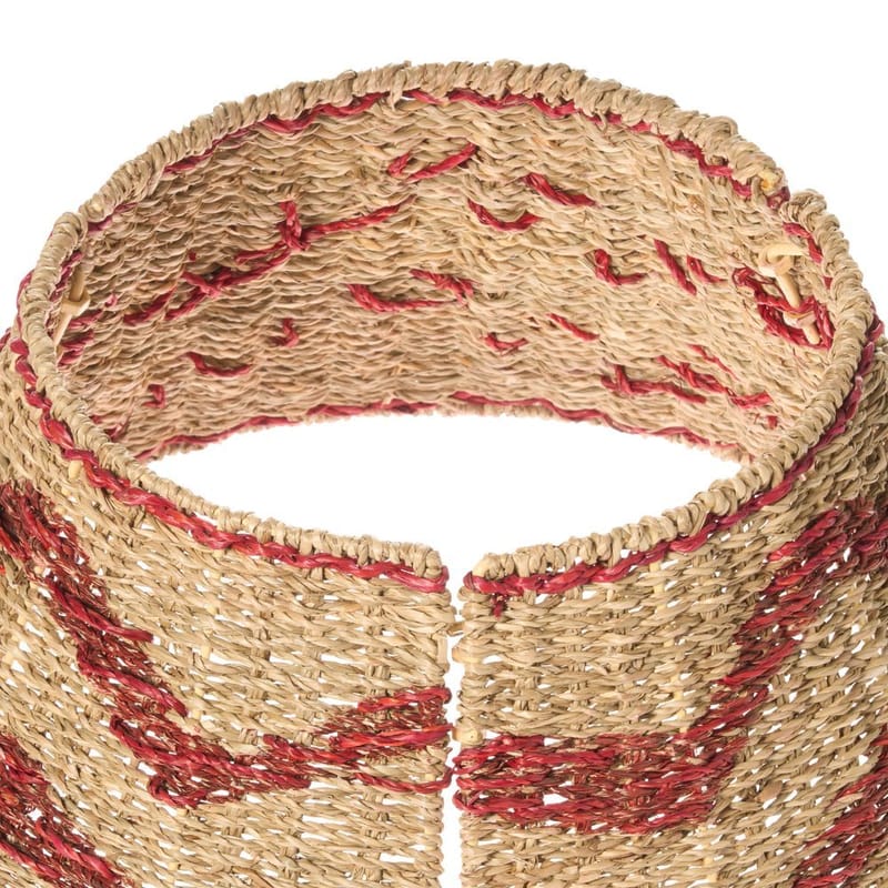 Julgranskrage Hiver - Naturlig, Röd 51x51x24 cm - Inredning - Julpynt & helgdekoration - Julpynt & juldekoration - Julgransfot