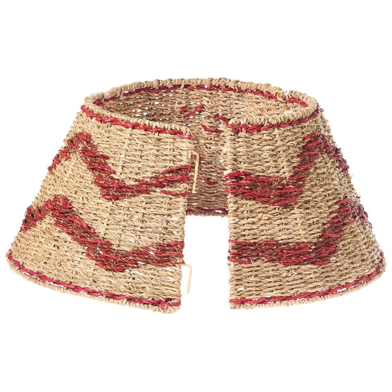 Julgranskrage Hiver - Naturlig, Röd 51x51x24 cm - Inredning - Julpynt & helgdekoration - Julpynt & juldekoration - Julgransfot