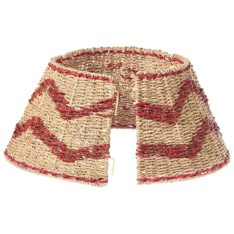 Julgranskrage Hiver - Naturlig, Röd 51x51x24 cm - Inredning - Julpynt & helgdekoration - Julpynt & juldekoration - Julgransfot