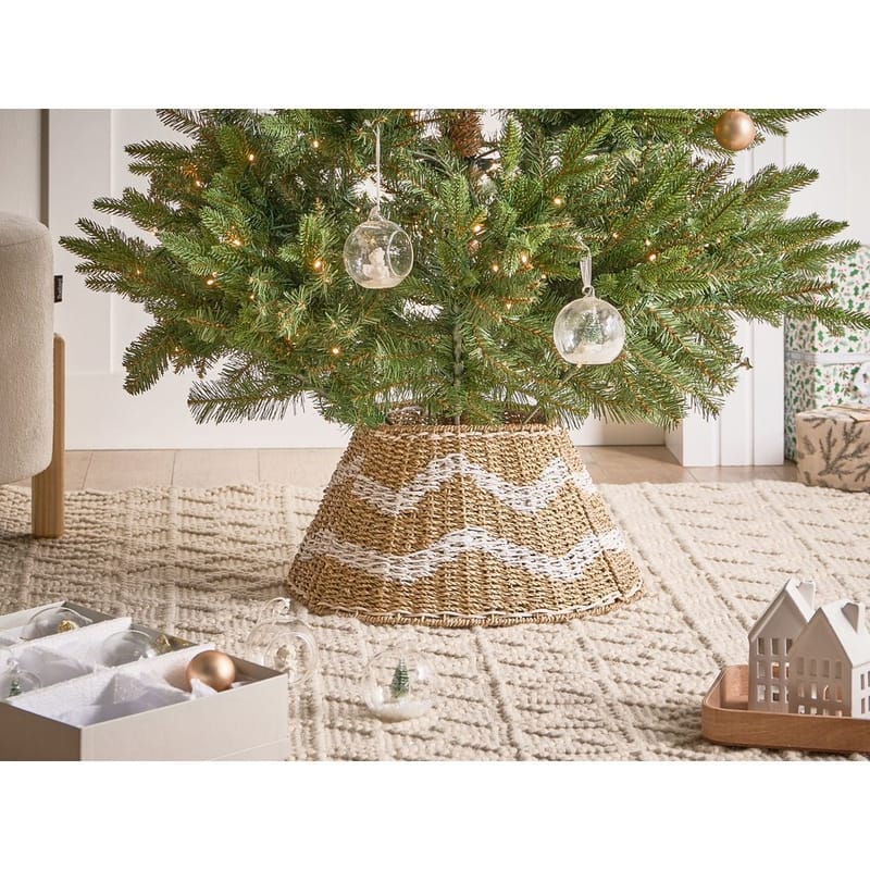 Julgranskrage Hiver - Naturlig, Vit 43x43x24 cm - Inredning - Julpynt & helgdekoration - Julpynt & juldekoration - Julgransfot